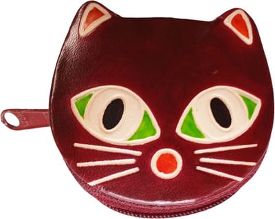 Floz Design kinderportemonnee met rits - portemonnee geitenleer - fairtrade geldbuidel