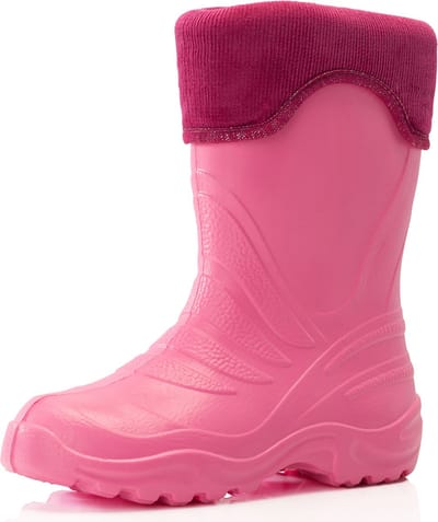 Ladeheid LA-LMG-861-Termix Dames Regenlaarzen - Rubber - Gevoerd - EVA - Waterdicht – Roze1025/roze – 34/35