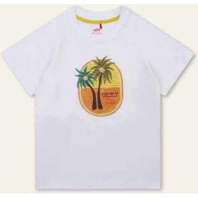 Oilily Tristan T-Shirt- maat122/7yr Bright Wit