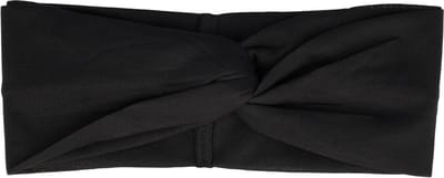Haarsoires Haarband Twist 9cm – Basic – Effen Kleur – Jersey Stof – Zwart - Zachte Knoop Hoofdband - Haaraccessoire voor Dames & Meisjes - Comfortabel & Elastisch – Voor Sport of Dagelijks Gebruik