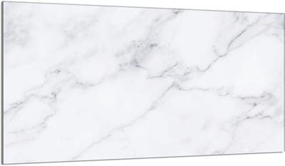 TMK ArtDeko Serie - Beschermende Glazen Plaat - 90x52 cm - Marmerpatroon