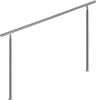 Trapleuning RVS - Veiligheidsleuning 160 cm - Balustrade zonder spijlen