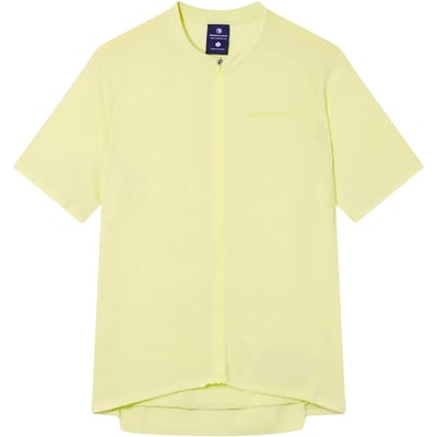 Endura Loop Zipped Korte Mouw Enduro Trui Geel M Man