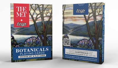 Lingo - De MET/The Metropolitan Museum of Art collectie Botanische speel- en educatieve kaarten | leer de MET-collectie Botanische woordenschat op een leuke en eenvoudige manier | reis kunst flashcards met Key Trivia | 52 essentiële Botanische