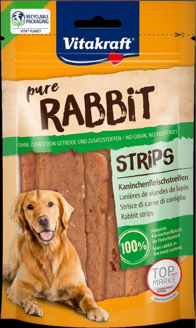 Vitakraft Xtra Stripes 90 g - Hondensnacks - Konijn