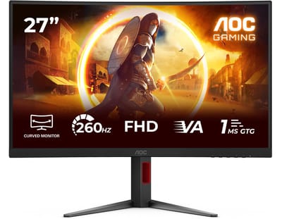 AOC G4 C27G4Z2 computer monitor 68,6 cm (27") 1920 x 1080 Pixels Full HD LCD Zwart, Rood