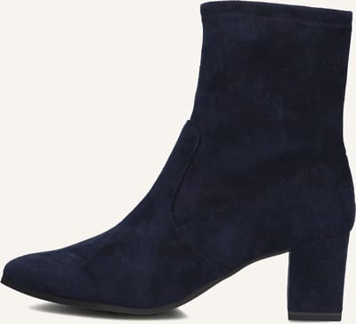 STEFANO LAURAN 25354 Enkellaarsjes - Enkelboots met rits - Dames - Blauw - Maat 38