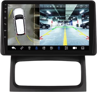Autoradio bluetooth met camera - Carplay - Voor Renault Clio 2 (2000-2012) - Geschikt voor Apple en Android - Stereo - Navigatie - Navigatiesysteem auto