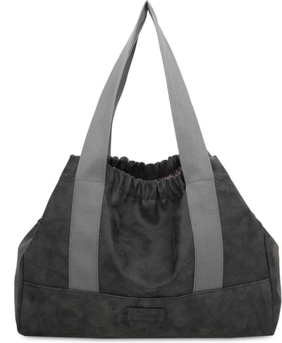 Fritzi aus Preußen Schoudertas Poppi07 Vintage Shopper Black Idol Zwart