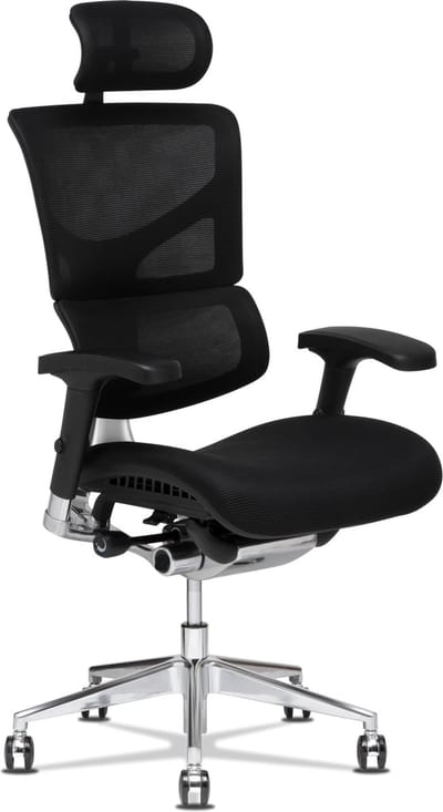 Conturio Platinum bureaustoel 4D armleggers