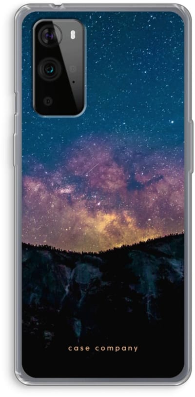 Case Company® - Hoesje geschikt voor OnePlus 9 Pro hoesje - Travel to space - Soft Cover Telefoonhoesje - Bescherming aan alle Kanten en Schermrand