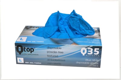 Nitril Wegwerp Handschoenen - Large - 100 stuks
