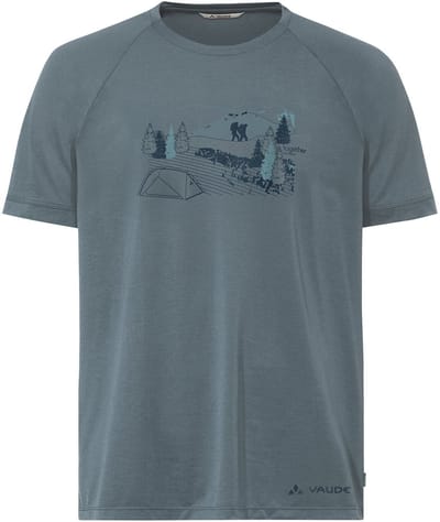 VAUDE Gleann T-Shirt II, Functioneel Shirt, Heren Outdoor Sport T-shirtReguliere pasvorm