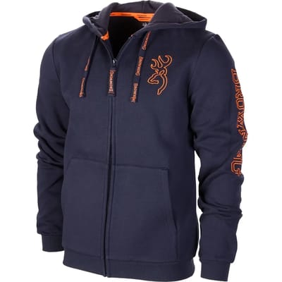 Hooded sweatshirt met rits Browning Snapshot