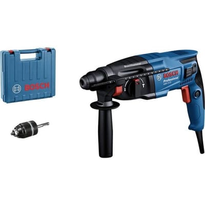 Bosch BOREHAMMER GBH 2-21 CHUCK SDS-PLUS CASE: Boorhamer GBH 2-21 met SDS-plus boorkop en koffer