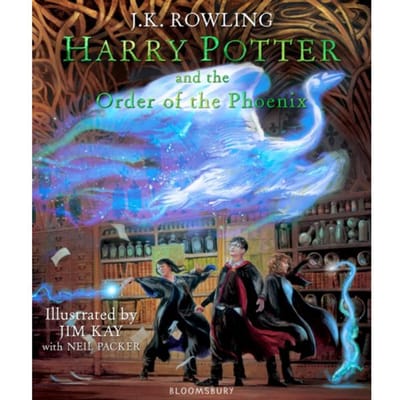Harry Potter en de Orde van de Feniks door J.K. Rowling Hardback Boek 9781408845684