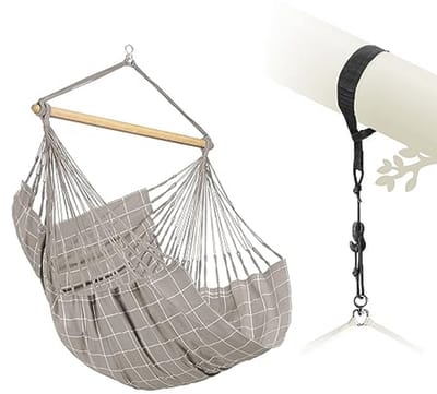 Comfortabele Hangstoel voor Buiten - Weerbestendig & Met Ophangset