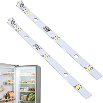 2 stuks energiezuinige led-koelkastverlichting, vervangende koelkastlamp voor verschillende modellen, E349766 MDDZ-162A 1629348 DC12V 2 W led-lichtstrip