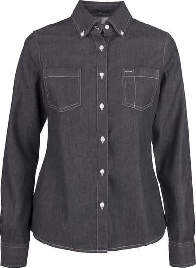 James Harvest HEMD JUPITER WOMAN 2123025 - denim zwart - XS