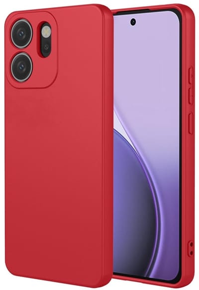 Coverup Hoesje - Geschikt voor OPPO Reno14 F / FS Hoesje - Coverup Colour TPU Back Cover - Rood