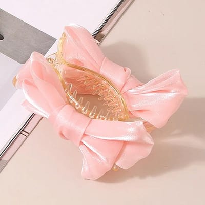 Tiktok chaud à la mode et élégant été maille Bbow pince à queue de cheval pince à saisir coiffure accessoires de cheveux