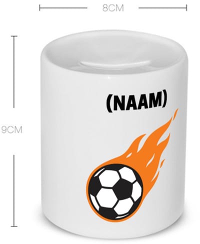 Akyol - voetbal met eigen naam Spaarpot - Voetbal - voetballer - sport - 350 ML inhoud