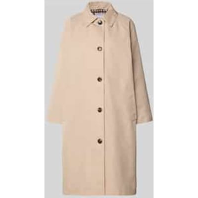 Getailleerd Trenchcoat met motief binnenkant