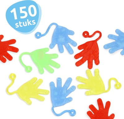 Isa's Friends® - Uitdeelcadeaus Plakhandjes - 150 stuks - Traktatie