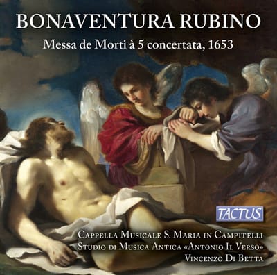 Cappella Musicale Santa Maria In Campitelli, Ensemble Vocale Dello Studio Di Musica Antica Antonio Il Verso, Vincenzo Di Betta - Rubino: Messa De Morti à 5 Concertata, 1653 (CD)