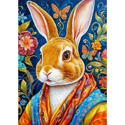 Enjoy Puzzle legpuzzel Cool Rabbit - 1000 stukjes puzzelplezier.
