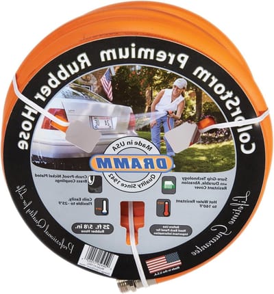 Rubberen Tuinslang - Water Slang - Tuin Besproeien - Knikbestendig - 15 Meter - Oranje