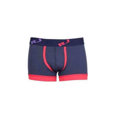 Pure Color Mannen Boxershort D.Blauw/Rood L