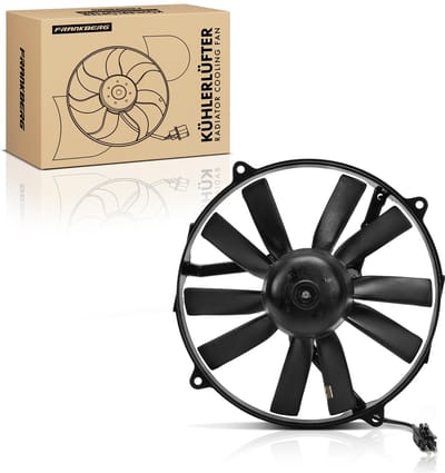 Frankberg 1x Motorradiator enkele ventilator