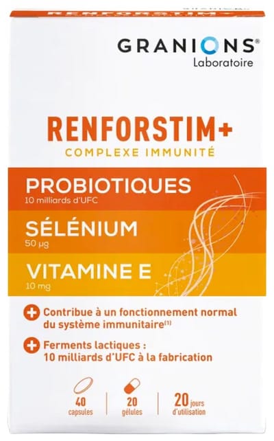 Granions Renforstim 40 Capsules + 20 Capsules