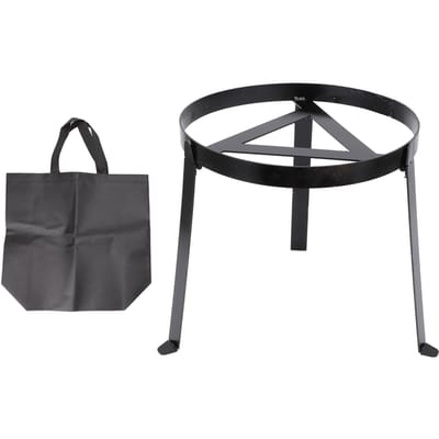 Kampvuur Driepoot Professionele Opvouwbare Kampvuur Grill Driepoot voor Oven voor BBQ Picknick Wandelen Kamperen black