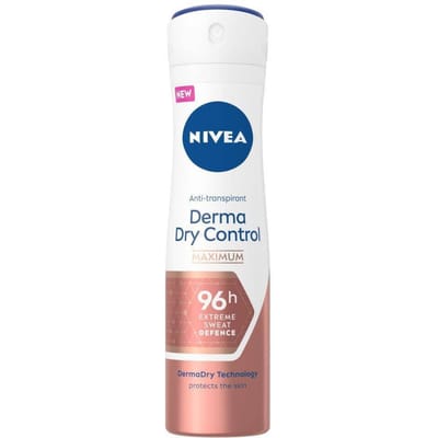 Nivea Derma Dry Control Maximum Anti-Transpirant Spray 96h 150