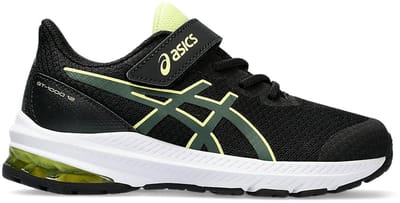 Asics Gt-1000 12 Ps Hardloopschoenen Zwart EU 33 1/2 Jongen
