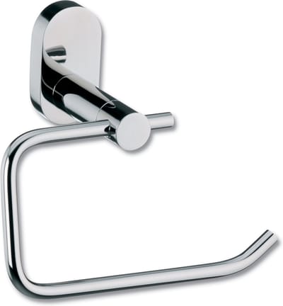 Lucido Toiletrolhouder met Wandbevestiging - Zilver - Kela