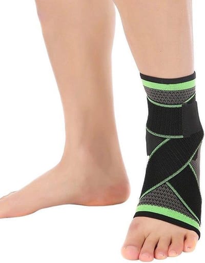 New Age Devi - Verstelbare Enkelbandage Brace maat L voor optimale ondersteuning en comfort!