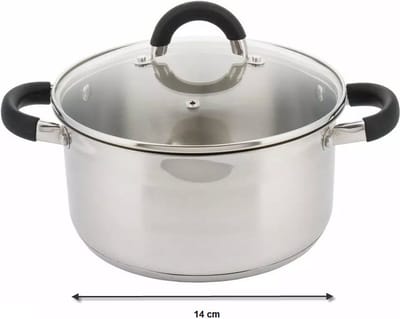 Kinghoff 4341 - kookpan met deksel - Ø 14 cm