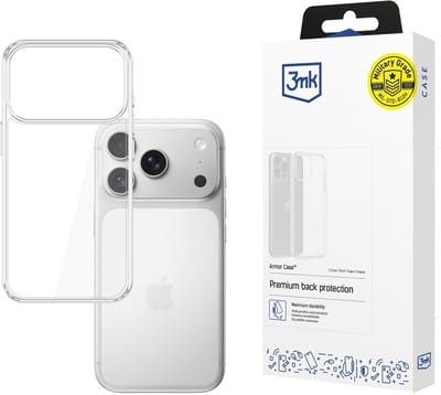 3Mk Armor Hoesje Voor Iphone 17 Pro Telefoonbescherming Inclusief Glasbeschermer