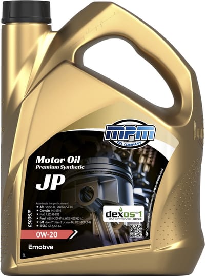 MPM Motorolie 0w20 JP - 5 liter