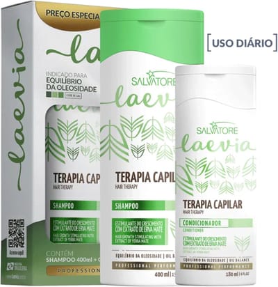 Kit Laevia Haartherapie SH 400ml + CO 180ml