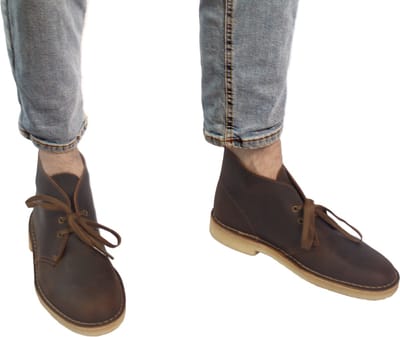Clarks Desert Boot Heren Veterschoenen - Heren - Bruin - Maat 40