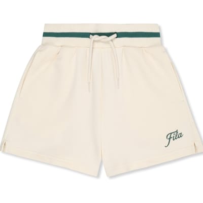 FILA Marlia Relaxed Graphic Sweat Shorts Egret Taglia: 170/176 | Pantaloni Outlet | kids