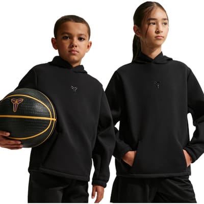 Nike Kb Df Mamba Hoodies Kinder - Zwart - Maat 137 - 147 CM - Poly Fleece