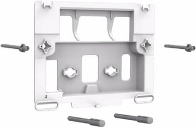 Bedieningsplaat Onderdelen - Reservoir Onderhoud - Toilet Reparatie - Specifiek voor Ingenio - 4 Schroeven 2 Moeren - Niet Van Toepassing