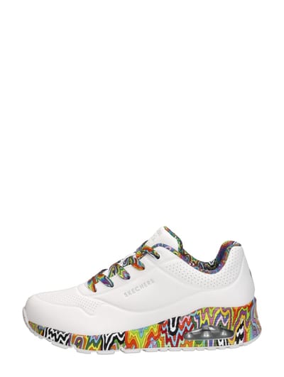 Skechers Jen Stark: Uno - Mini Drip Sneakers Laag - Wit
