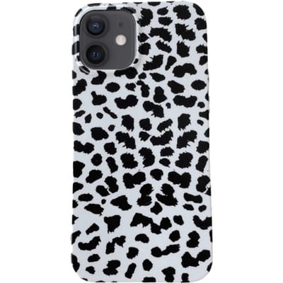 Mocaa iPhone 12 Mini Luipaardprint Hoesje Meerkleurig