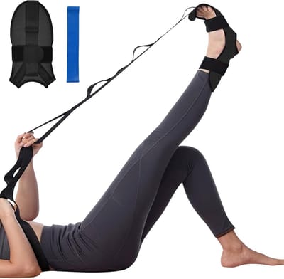 Yoga Stretch Band met 7 Lussen - Hoge Elasticiteit - TPE Straps - Verbeter Flexibiliteit - ShopVlot